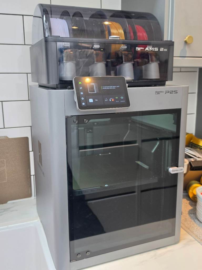 Bambu Labs P2S Combo printer, 4 months old 