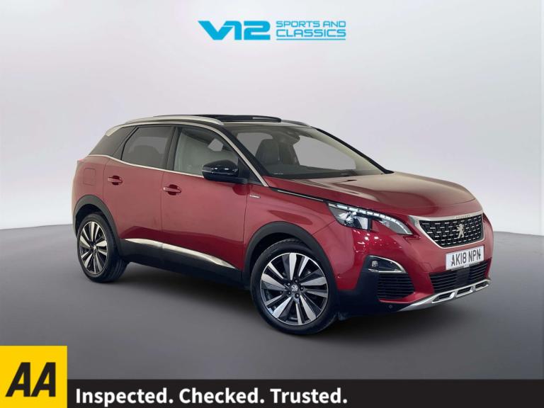 2018 Peugeot 3008 1.6 THP GT Line Premium 5dr EAT6 HATCHBACK PETROL Automatic