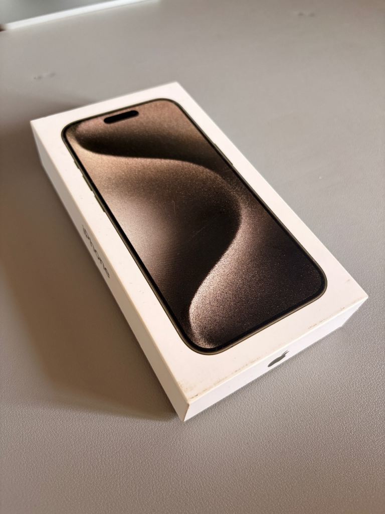 iPhone 15 Pro 512GB, Titanium Silver, Brand New Screen, No Turkish Restrictions 