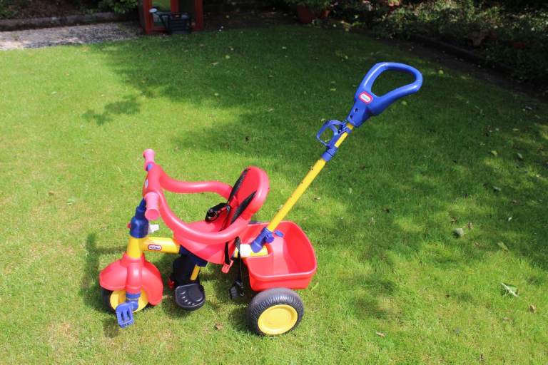 Little Tikes Push Trike – Red, Good Condition