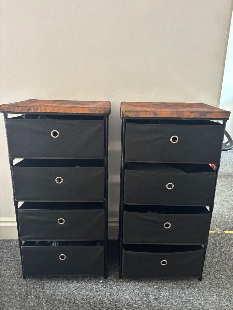 2 drawer units