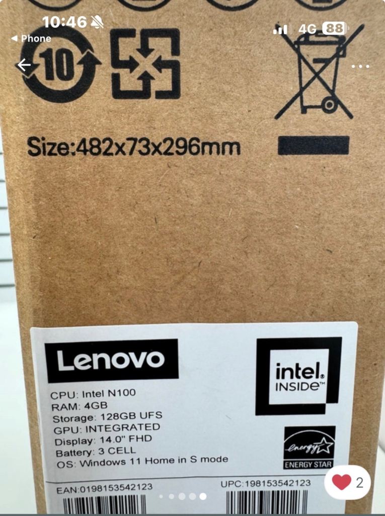 Lenovo idea pad slim 3 141AN8