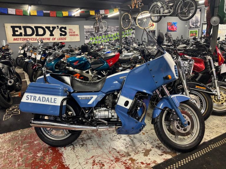 1999 MOTO GUZZI 850CC T5 STRADALE POLICE BIKE