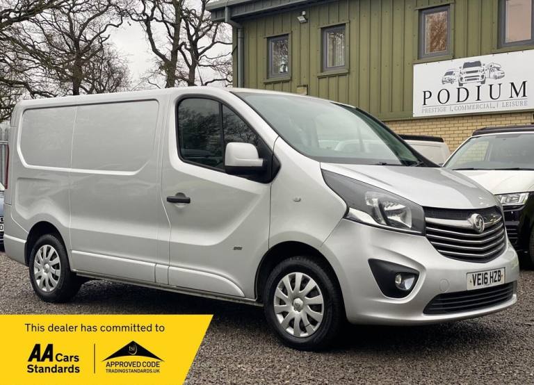 2016 Vauxhall Vivaro 2700 1.6CDTI 115PS Sportive H1 Van PANEL VAN DIESEL Manual