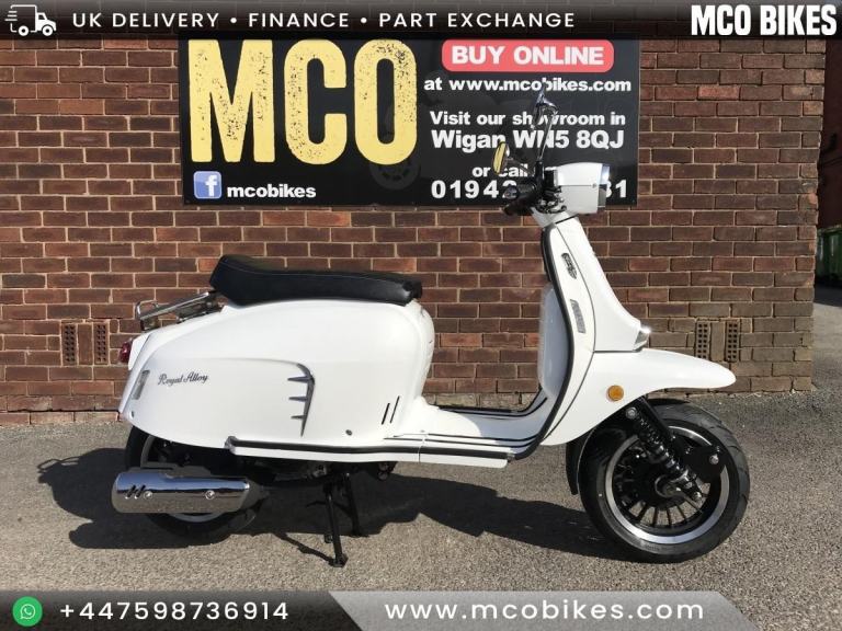 Royal Alloy GT125AC CBS Pre Reg 74 Plate