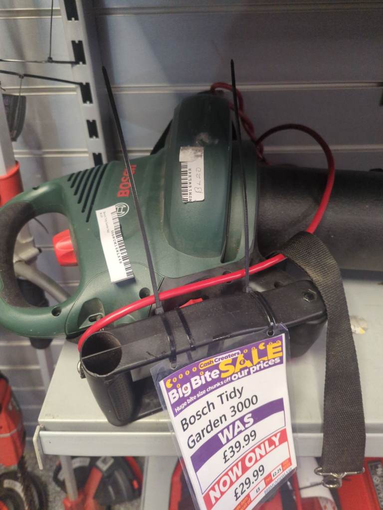 Bosch Tidy Garden 3000 Leaf Blower/Vacuum 