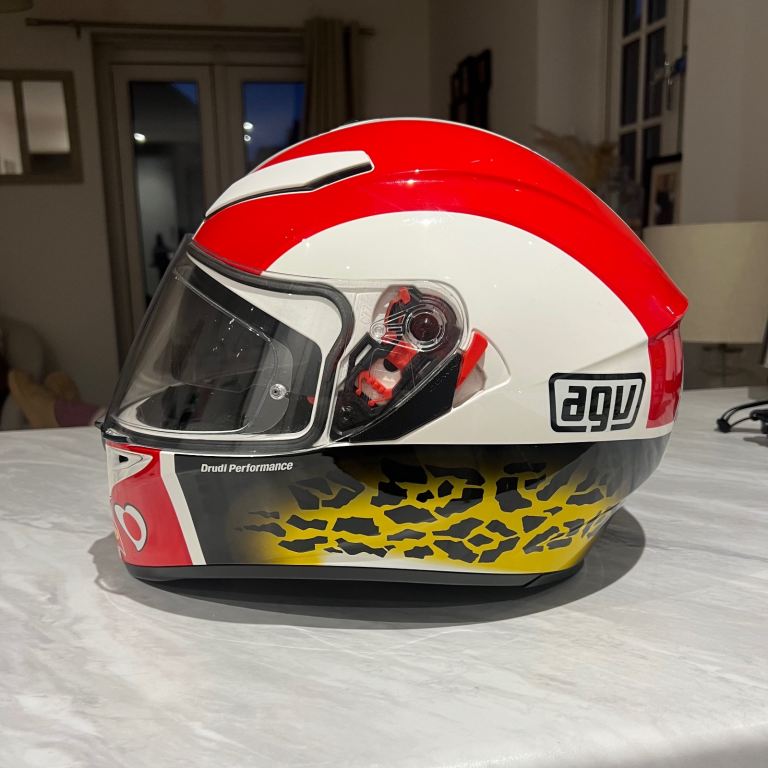 Marco Simoncelli crash helmet 