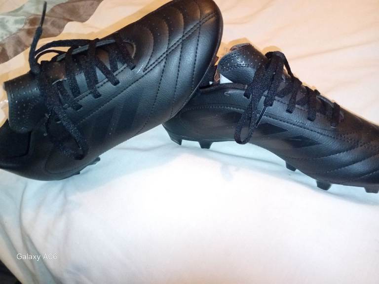 Adidas Black Football Boots - brand new boys size 7