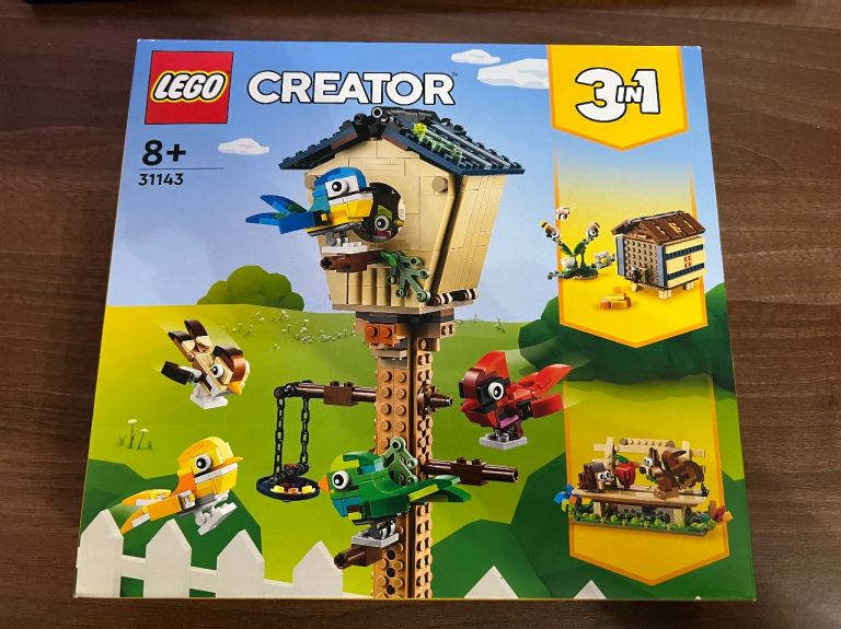 Lego 3 in 1 Birdhouse NEW