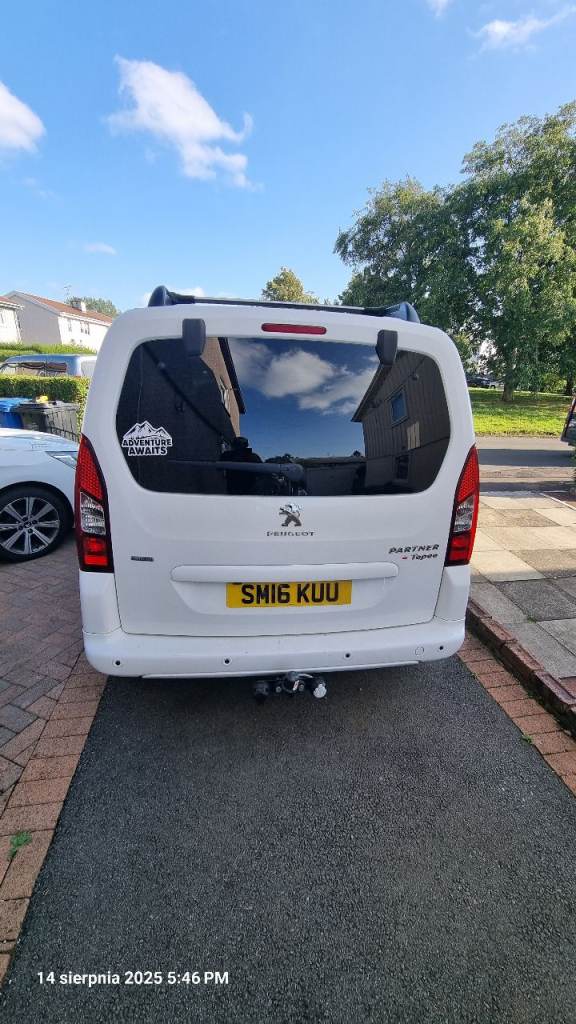 Peugeot, PARTNER TEPEE, MPV, 2016, Manual, 1560 (cc), 5 doors