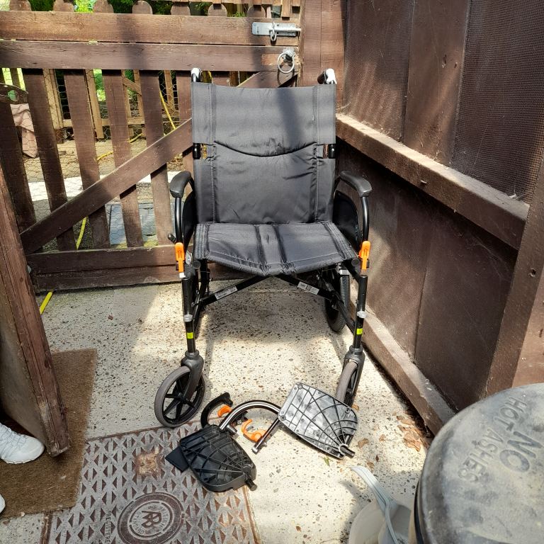 Push Along Wheelchair