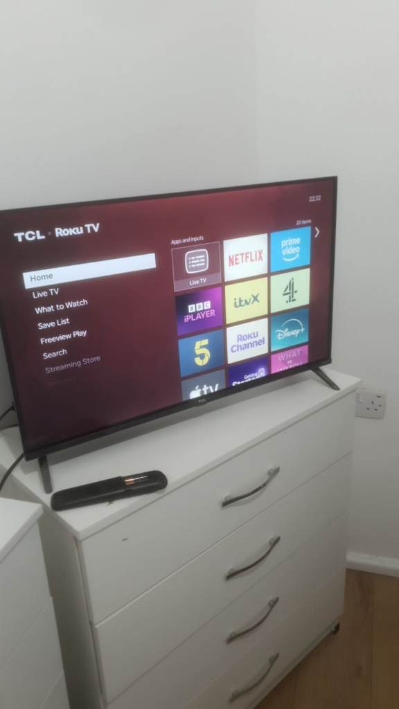32inch tcl with remote
