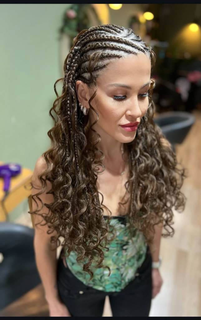 Cornrows, braids, box braids , afro hair& Euro mobile hairdresser