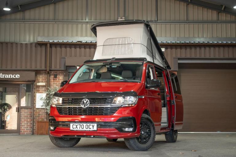 Volkswagen Transporter T6.1 Highline Fortana Red Campervan
