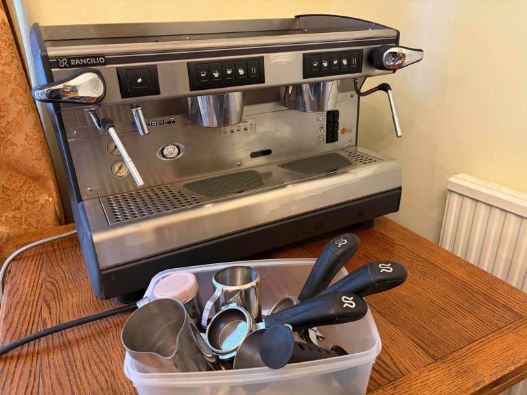 Rancilio Classe 7 2-Group Italian Commercial Espresso Machine - Full Kit