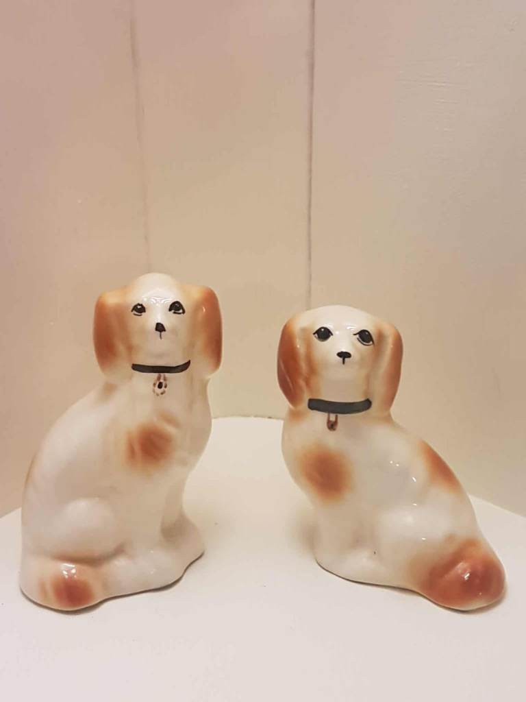 Pair of Spaniel Figurines