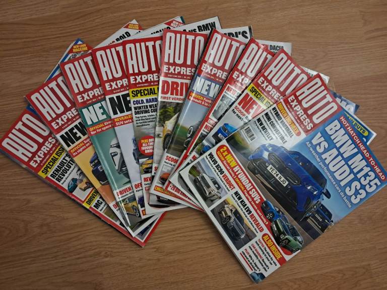 Auto Express Magaxines issues 1850 to 1859