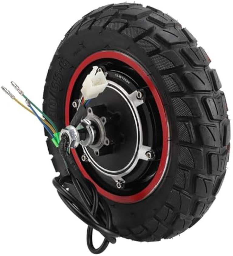 New 800W Electric Scooter Motor Wheel – uBlack, Anti-Skid Tyre