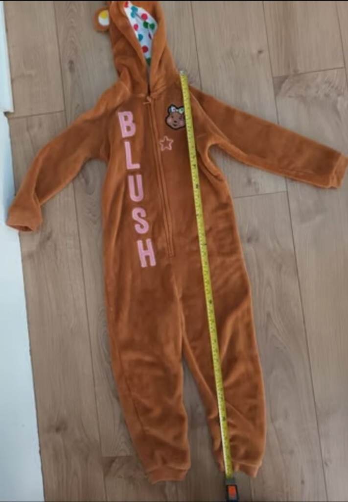Pudsey fleece onezie