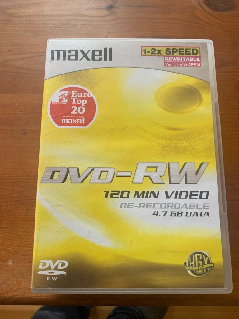  5 X Maxwell dvd-re