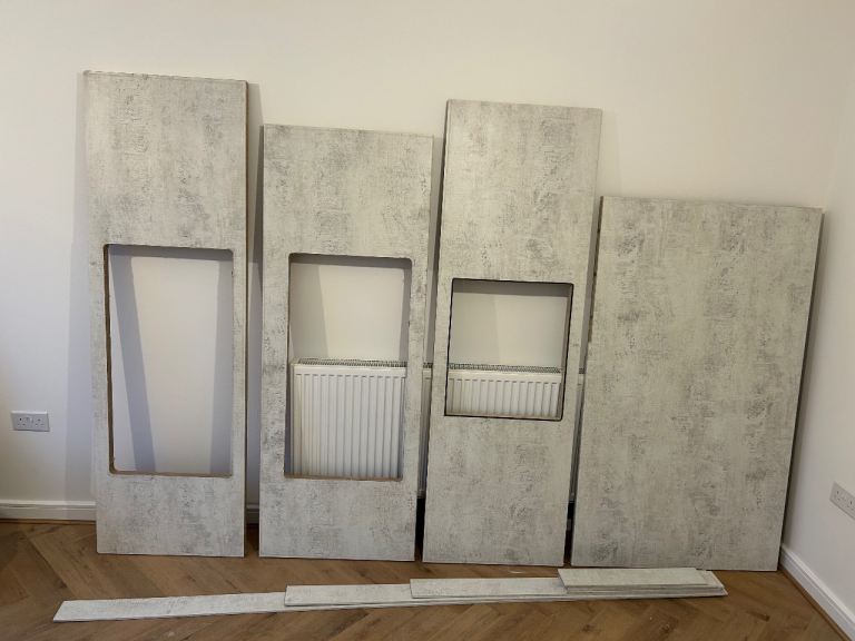 BRAND NEW Kitchen Counter Tops and Upstands - Grey