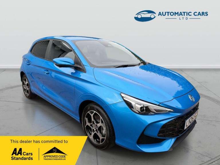 2025 MG MG3 1.5 Hybrid Trophy 5dr Auto HATCHBACK PETROL/ELECTRIC Automatic