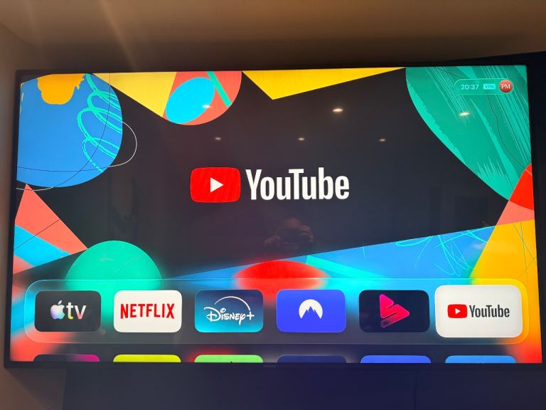 Sony 65” 4K TV.  KD-65X75WL dark spots