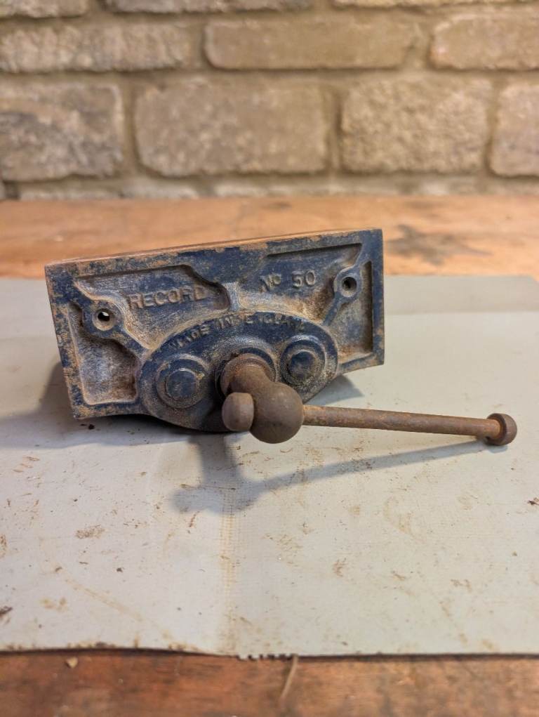 Record No 50 Woodworking Vice 6-inch Bench Vice 6" Made In England