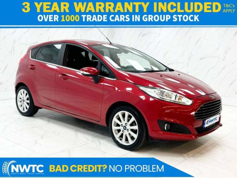 2017 Ford Fiesta 1.0T EcoBoost Titanium Hatchback 5dr Petrol Manual Euro 6 (s/s) (100 ps) Hatchba...