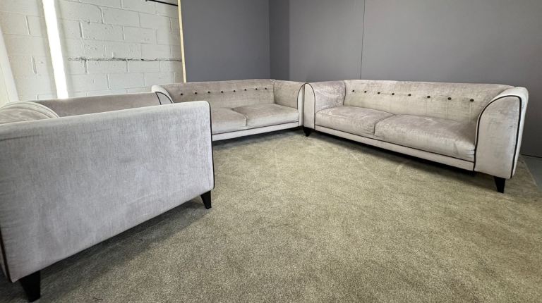 DFS vista large sofa set with matching arm chair DELIVERY AVAILABLE!