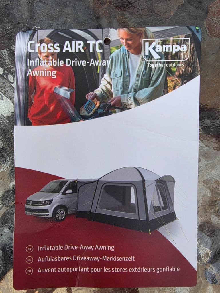 Kampa Cross Air TC, Campervan Awning 