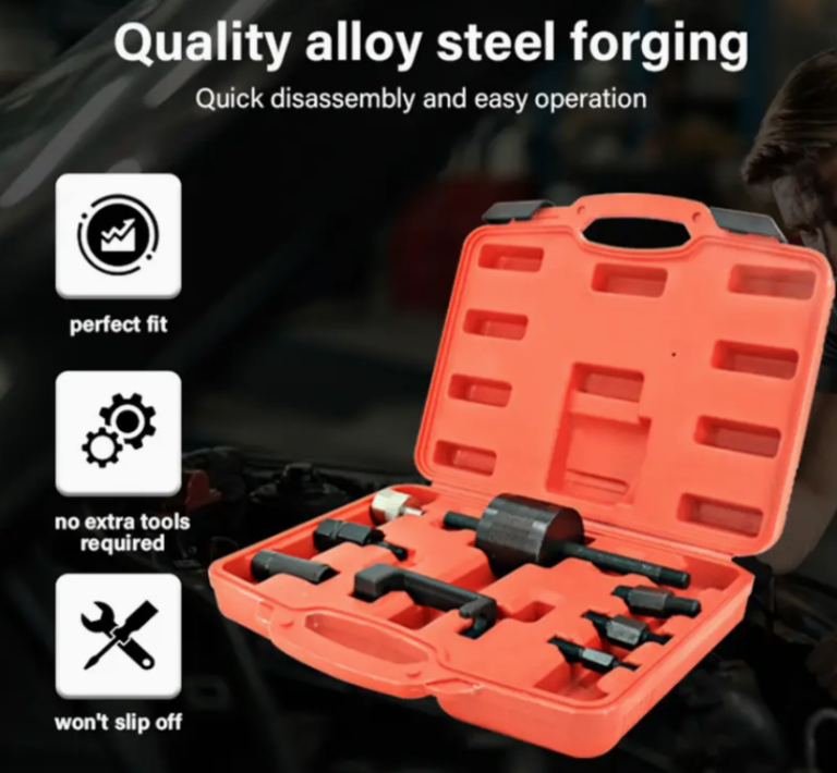Diesel Injector Extractor Set Tool Puller Removal Common Rail