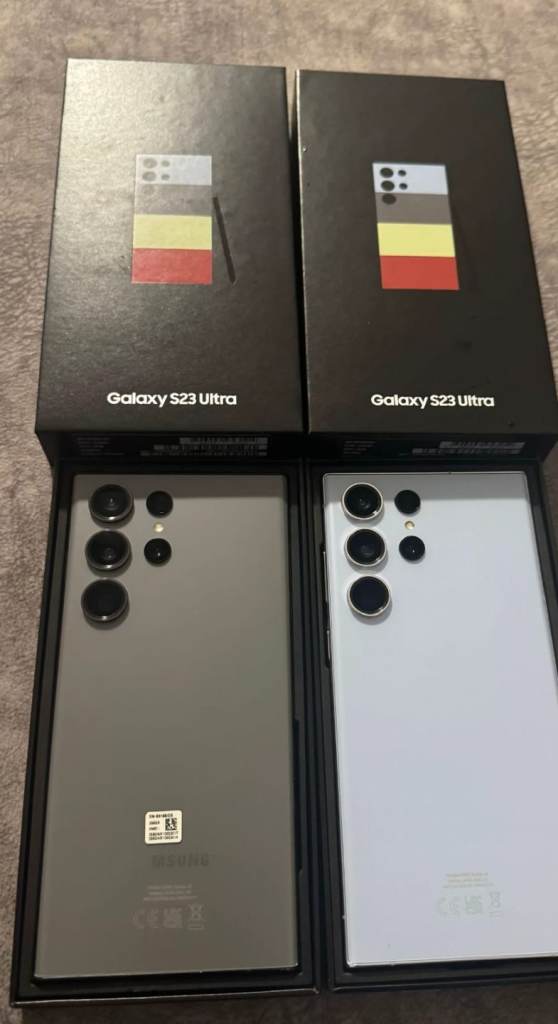 Samsung Galaxy S23 ultra 5g 256gb £350 like new 512 £370 unlocked with warranty