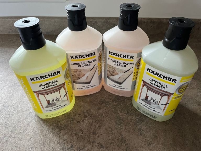 Karcher Pressure Washer Cleaners – Universal & Stone/Paving, Brand New