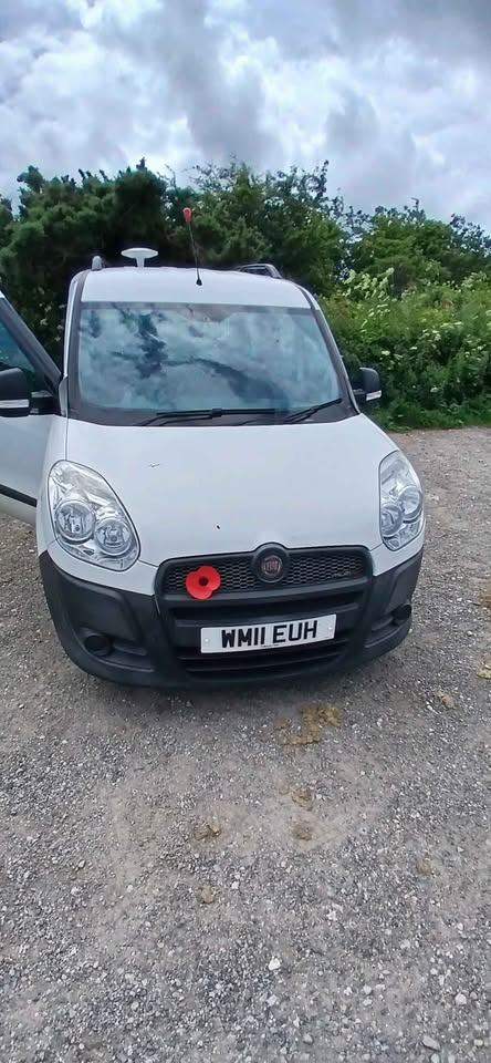 2011 fiat doblo van(diesel)