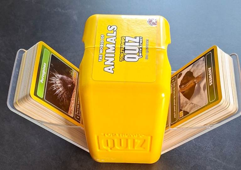The world of animals top trumps quiz with a twist