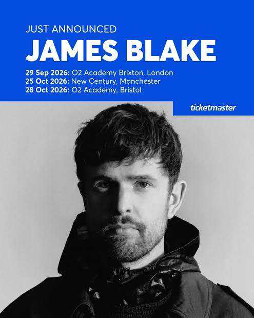 James Blake ticket for tonight £20