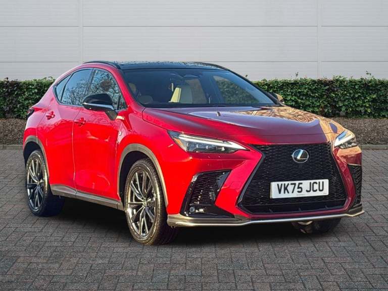 2025 Lexus NX 350h 2.5 F-Sport 5dr E-CVT (Pan roof) SUV Hybrid Automatic