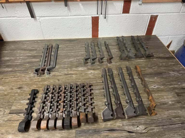 Parkray fire bars job lot.