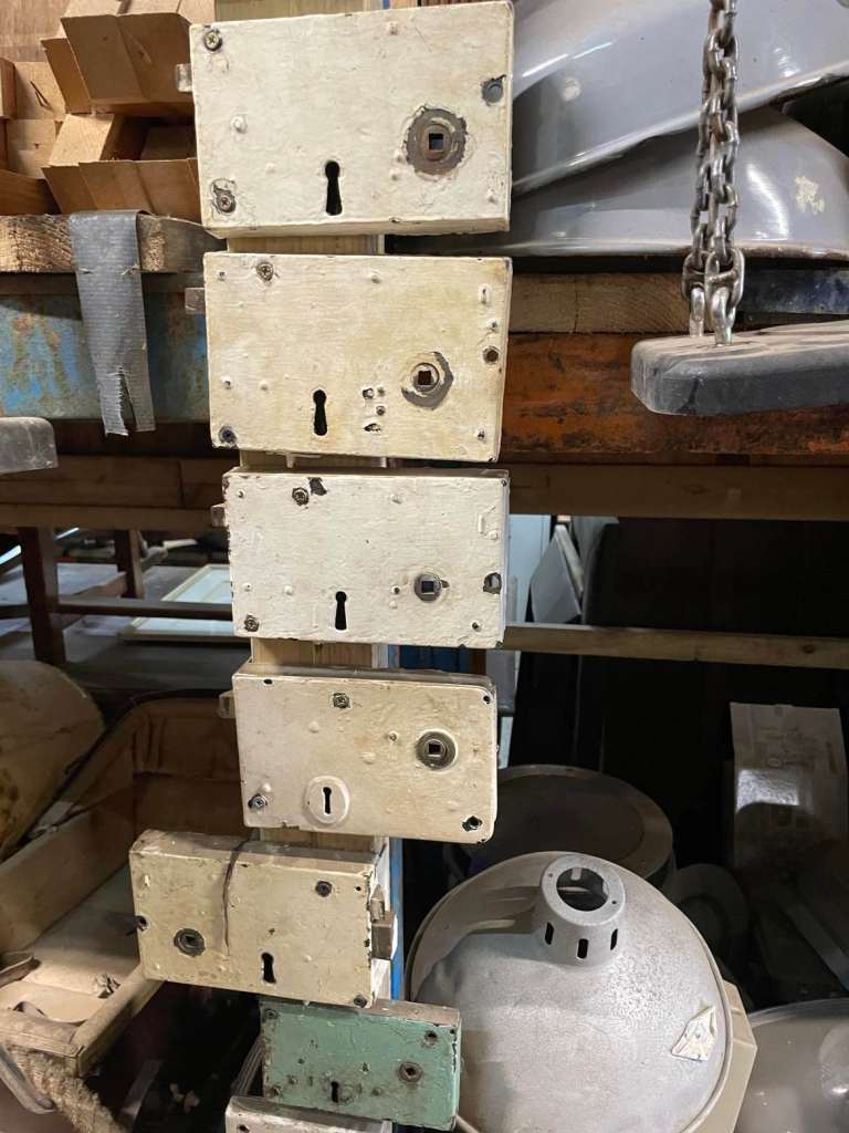 A Variety Of Reclaimed door Locks