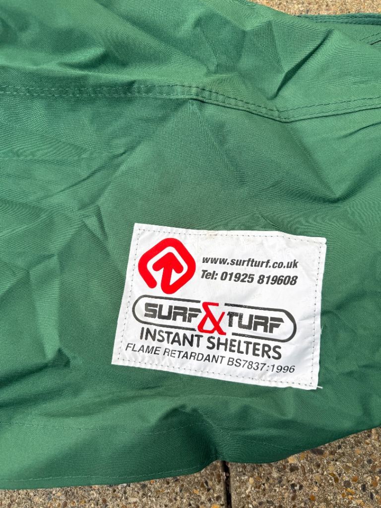 Surf&Turf 2x2m  Garden Gazebo Top Cover Canopy Replacement