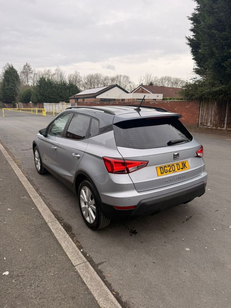 2020 Seat Arona 1.0 SE tech pack Petrol silver 5dr EURO 6 ULEZ 76k In Daily Use Bargain Cheap