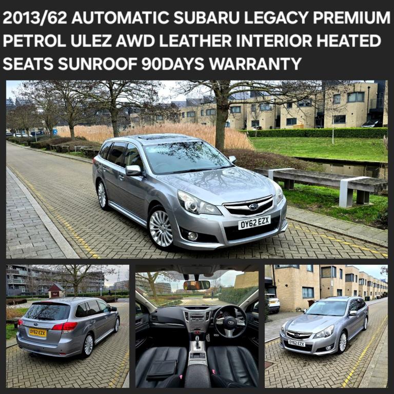 2012 Subaru Legacy AUTOMATIC PETROL 4WD FULL OPTION SUNROOF LEATHER HEATED SEATS 40 % BELOW  ESTA...
