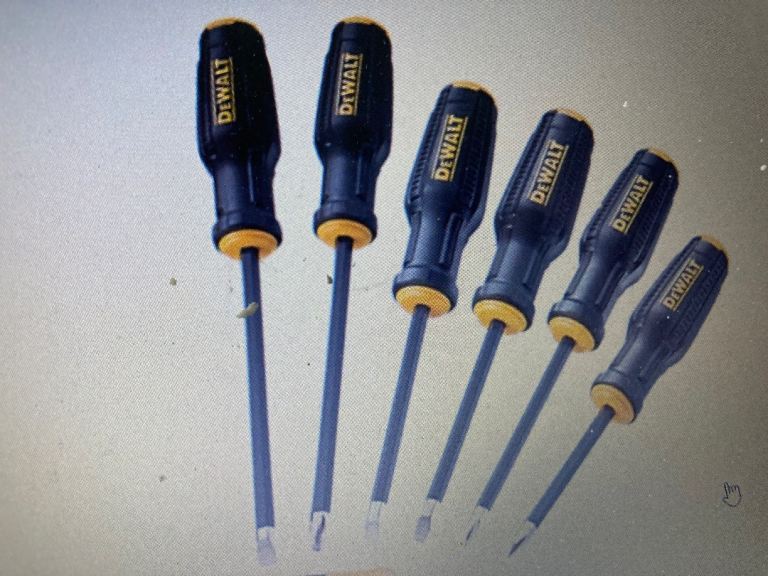 DeWalt Screwdriver Set - 6 Piece, Good Condition
