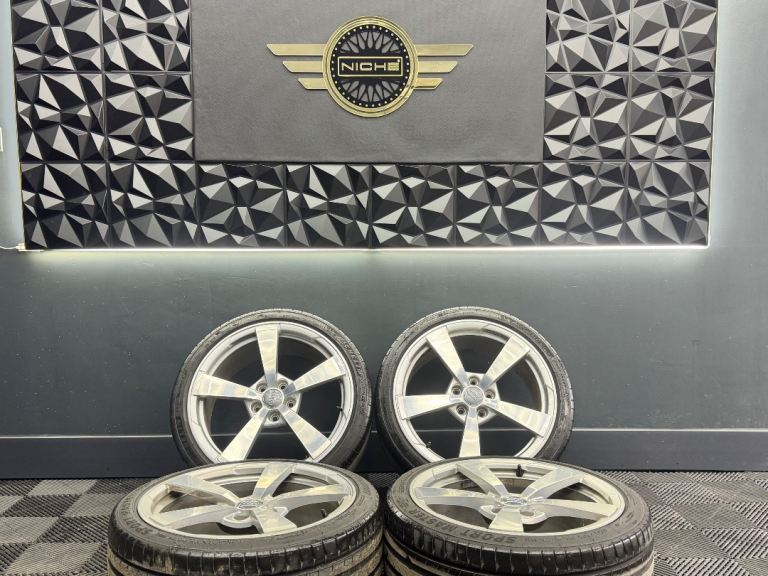 19” inch genuine audi tts alloys wheels 5x112 rs3 s3 a3 caddy vw passat cc rs