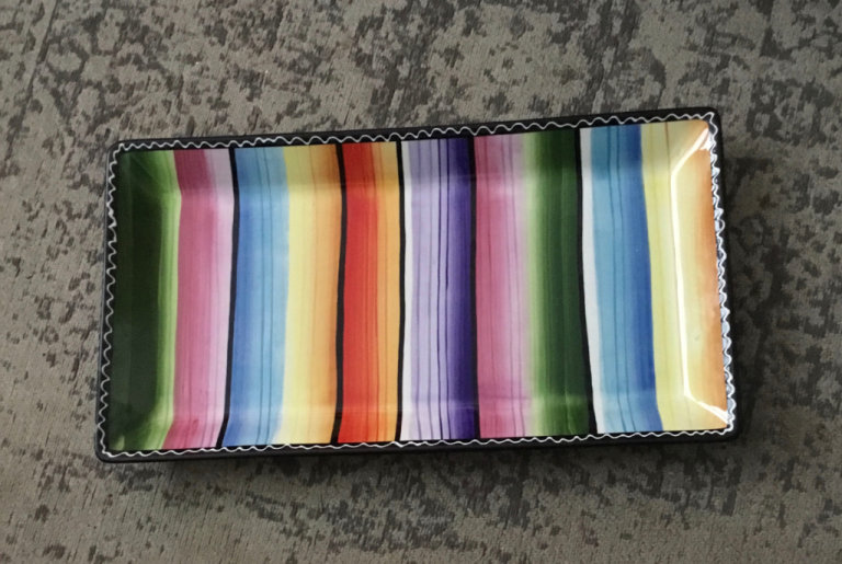 “Nancy Green” Extra-Large Platter/Serving Dish Multi-coloured