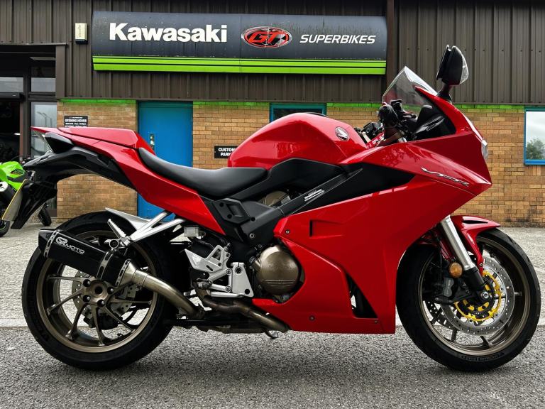 2019 Honda Motorcycle VFR 800 F V4 Red Sports Tourer