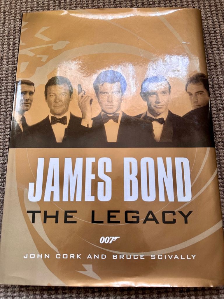 James Bond The Legacy large hardback coffee table book