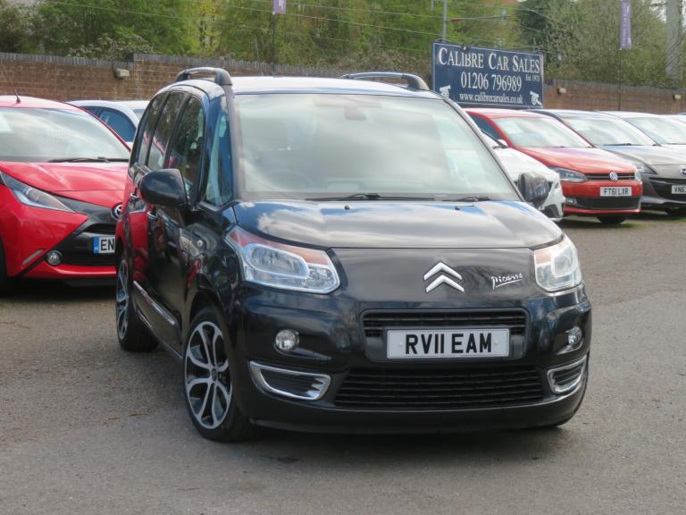 2011 Citroen C3 Picasso 1.6 HDi 8V Exclusive 5dr Black Diesel MPV Diesel Manual