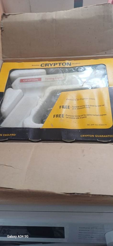 Crypton timing light new never used 